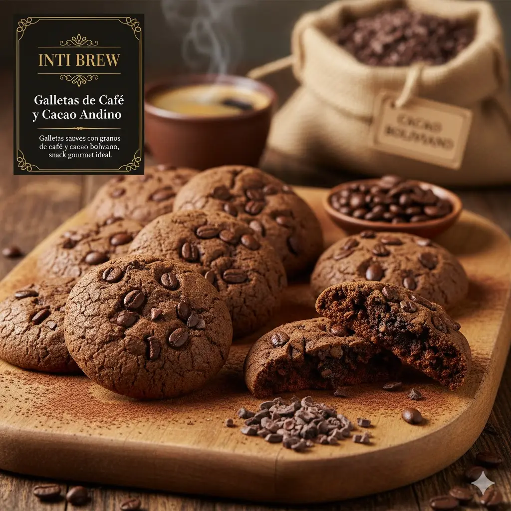 Galletas de Café y Cacao Andino